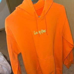 Orange hoodie